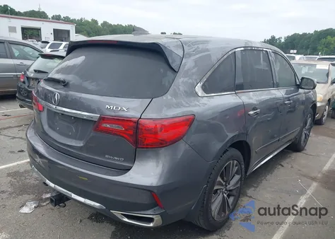 2020 Acura Mdx Technology Package z USA, uszkodzony, nr VIN 5J8YD4H54LL030332